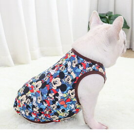 犬服　ペット服　ドッグウェア　タンクトップ　春服　夏服　伸縮性　可愛い　SーXXLサイズ　小型犬　中型犬　全犬種