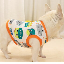 犬服　ペット服　ドッグウェア　メッシュ　タンクトップ　春服　夏服　伸縮性　可愛い　SーXXLサイズ　小型犬　中型犬　全犬種