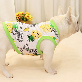 犬服　ペット服　ドッグウェア　メッシュ　タンクトップ　春服　夏服　伸縮性　可愛い　SーXXLサイズ　小型犬　中型犬　全犬種