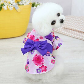 犬服　ペット服　ドッグウェア　浴衣　夏服　花火大会　花見　夏祭り　夏イベント　フレンチブルドッグ　トイプードル　チワワ　パグ　シュナウザー　柴犬　コーギー　ポメラニアン　ボストンテリア　マルチーズパピヨン