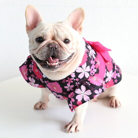 犬服　ペット服　ドッグウェア　浴衣　夏服　花火大会　花見　夏祭り　夏イベント　フレンチブルドッグ　トイプードル　チワワ　パグ　シュナウザー　柴犬　コーギー　ポメラニアン　ボストンテリア