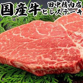 ＼MAX30%OFFクーポン対象！20日まで！／国産牛 牛 ヒレ 肉 国産 ステーキ 約120g×2枚 計240g ヒレステーキ ステーキ肉 牛ステーキ 牛ヒレ 牛ヒレ肉 牛ヒレステーキ 肉 国産 ヒレ肉 長崎県産 ギフト ステーキ 牛肉