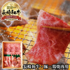 長崎和牛 豚 鶏 焼肉 食べ比べ セット 計400g 黒毛和牛 和牛 希少部位 赤身 赤身肉 霜降り 焼肉 高級肉 肉 国産 食べ物 お取り寄せ ギフト 高級 牛肉 お中元 御中元 お歳暮 御歳暮