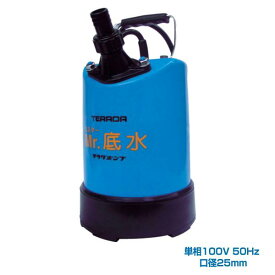 寺田ポンプ製作所 S-500LN 50HZ ミスター底水水中ポンプ 単相100V 非自動運転形