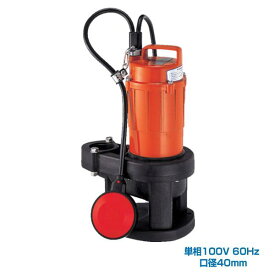 寺田ポンプ製作所 SXA-150 60HZ 小型汚物混入水用水中ポンプ 単相100V 自動運転形