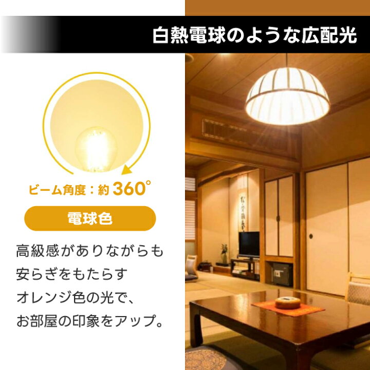 楽天市場】【楽天ランキング入賞】 LED電球 6個セット E17口金 