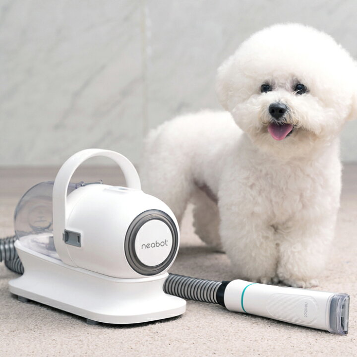 楽天市場 選べる特典付 Neabot ペット用バリカン ブラシ掃除機 ペット用品 犬用 猫用 グルーミングセット クリーナー トリミング ペット美容 器 電動クリーナー アタッチメント ５点セット くし ペットサロン トリマー 抜け毛 ヘアカット ヘアケア 毛玉 吸引