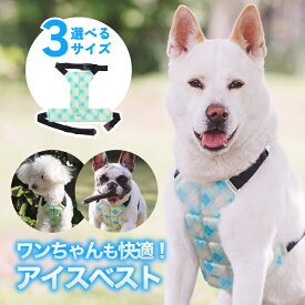 犬 クールベスト ひんやりベスト クールウェア OCRU ICE VEST for dog PCM素材 犬用 冷却ベスト 冷感 熱中症対策 暑さ対策 夏のお散歩 ドッグラン キャンプ 犬服 夏 S M L 小型犬 中型犬 ドッグウェア ペット用品 かわいい 誕生日 プレゼント ギフト 【選べる特典付】