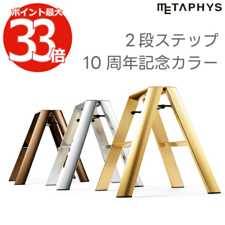 楽天市場】ルカーノ 10周年 プレミアム 脚立 踏み台 ステップ台 