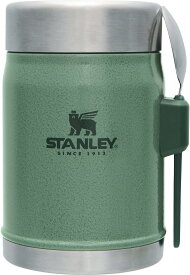 スタンレー フードジャー 【選べる特典付】 STANLEY クラシック真空フードジャー 0.41L 弁当 保冷 保温 ステンレス ランチボックス スプーン付 カレーやシチューも入る 大容量 真空 登山 キャンプ アウトドア ピクニック スポーツ レジャー 運動会 北欧 おしゃれ プレゼント