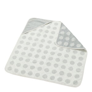 フード付きベビータオル オーガニックコットン100% Leander Matty 赤ちゃん バスタオル 吸水 速乾 ふわふわ 柔らかい 厚手 パイル地 ジャカード織り おくるみ ベビーバスローブ 出産祝い ギフト