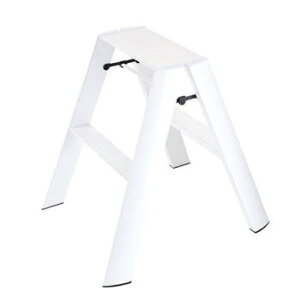 【楽天1位】 LUCANO ルカーノ 脚立 2段 折りたたみ ステップ台 おしゃれ アルミ製 踏み台 自立式 スツール SGマーク取得 スリム収納 軽量 安全 耐荷重100kg 腰掛け 昇降 飾り棚 カラフル キッチン