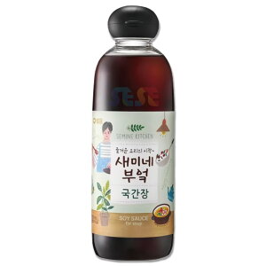 セミネキッチン スープ?油 830ml / センピョ 韓国 チゲ、ナムル料理用 泉標 グック醤油