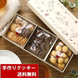 クッキー 詰め合わせ 送料無料 クッキーセットS（50枚以上 合計250g） ギフト 手作り 焼き菓子 洋菓子 おしゃれ かわいい サクサク 子ども お菓子 ミックス 御礼 御祝 内祝い 香典返し 産休 退職 プレゼント 誕生日 お供え スイーツ 手土産