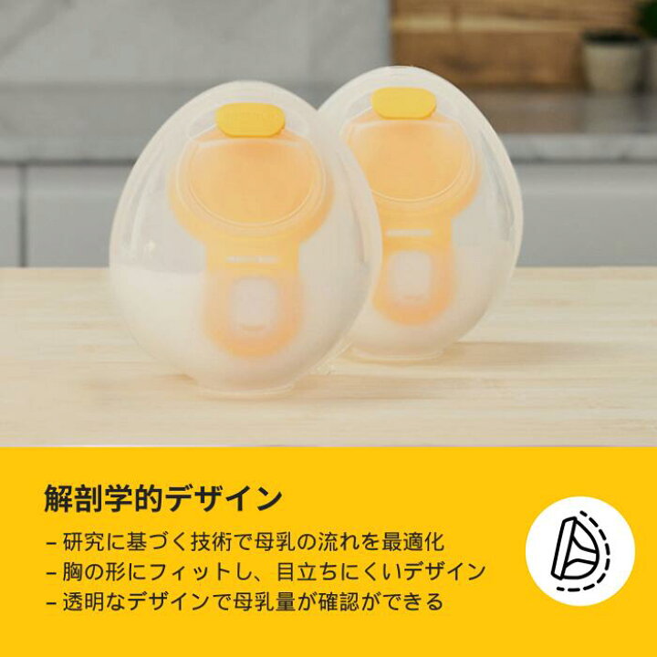 楽天市場】公式Medela（メデラ）ハンズフリーさく乳カップ いままでの 