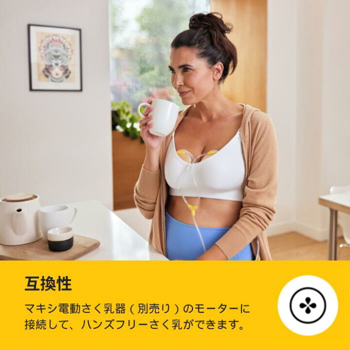楽天市場】公式Medela（メデラ）ハンズフリーさく乳カップ いままでの 