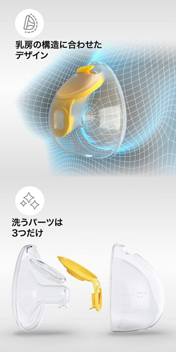 楽天市場】公式 メデラ 電動さく乳器 スイング・マキシ ハンズフリー  