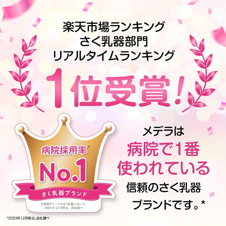 楽天市場】公式 メデラ 電動さく乳器 スイング・マキシ ハンズフリー 