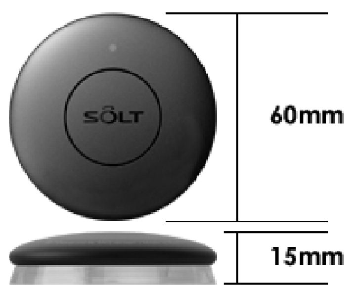 福袋・半額ポスター - クリーニング屋さん専用の通 楽天市場】【SOLT】丸形送信機＋アクリル台セット・飲食店 工場 住宅用設備・製品