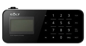 【SOLT】フードコート 呼び出しベル ゲストページャー送信機 MTJ-SQ100