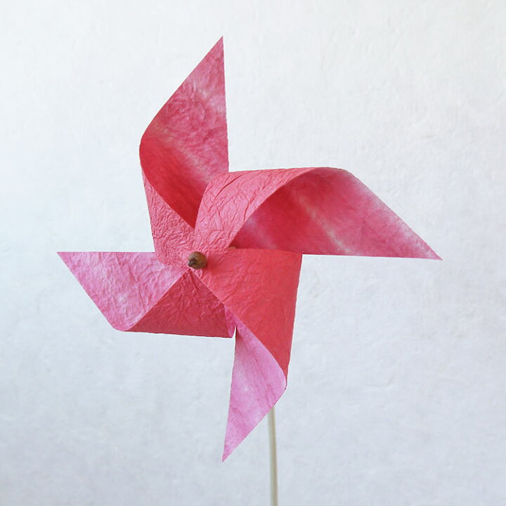 楽天市場 和紙 おもちゃ 自然素材 ディスプレイ ギフト風車 ピンク 縞染ピンク 和紙の店 めでたや 楽天市場店 楽天市場 和紙 おもちゃ 自然素材 ディスプレイ ギフト風車 ピンク 縞染ピンク 和紙の店 めでたや 楽天市場店