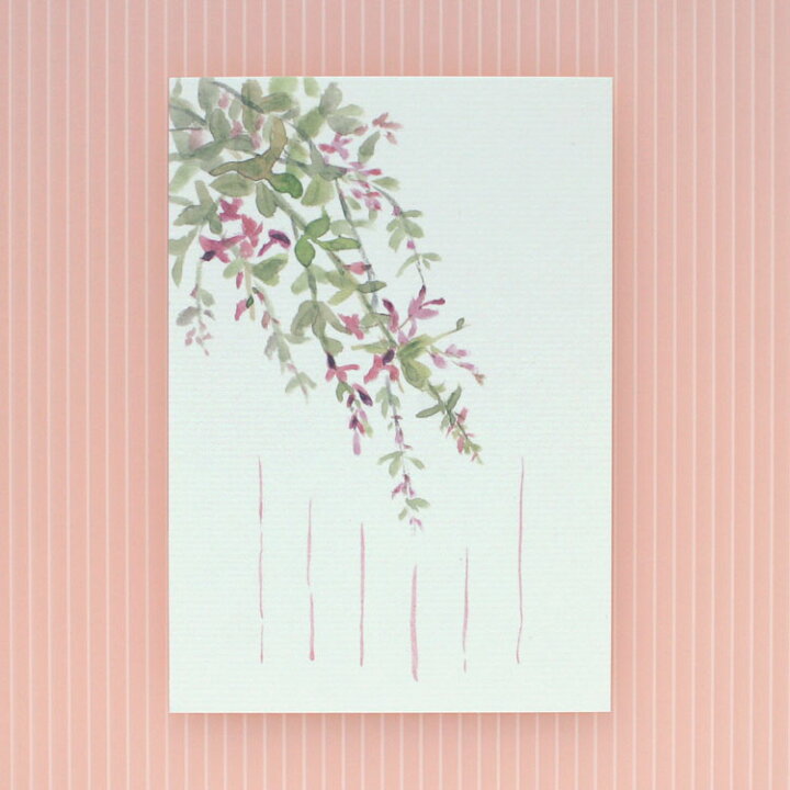 激安価格と即納で通信販売 絵葉書 おしゃれ 和紙 季節の絵はがき 秋 彼岸花 Shipsctc Org