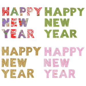 ap[c ؂G  N f Ntg ߂łH[ ap[cV[ NEWYEAR 4Fe1Zbg