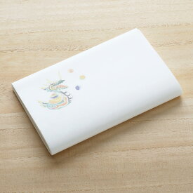 懐紙 敷紙 茶道具 お正月 和菓子 茶の席 十二支 辰年 竜 龍 たつ かわいい 和紙 お稽古 日本製 国産 縁起物 菓子敷き|季節の懐紙 干支 懐紙 辰 30枚入