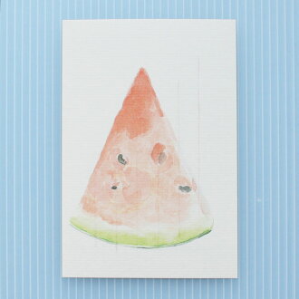 楽天市場 季節の絵はがき 夏 すいか 和紙の店 めでたや 楽天市場店