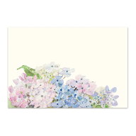 絵葉書 紫陽花 和紙 あじさい アジサイ 梅雨 ご挨拶 お便り ポストカード 手紙 ギフトカード お礼状 メッ…