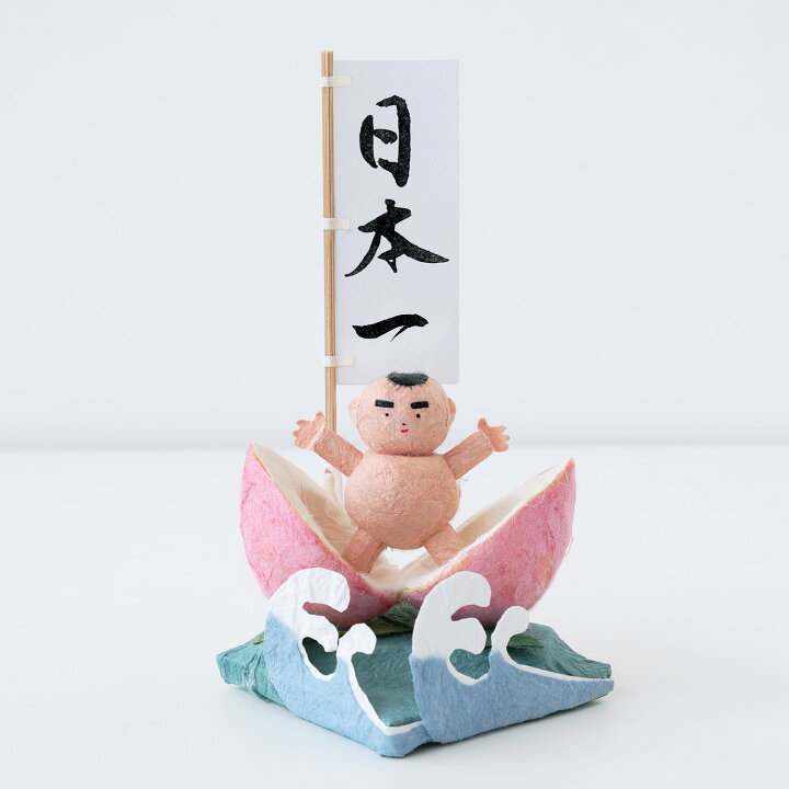 楽天市場】桃太郎 旗 置物 日本一 五月人形 端午の節句 初節句 