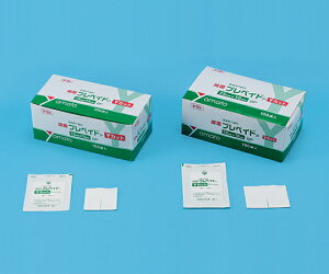 滅菌カットガーゼ (プレペイドYカット) 75×100mm 1箱(1枚/袋×100袋入)