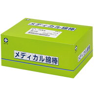 【白十字】メディカル綿棒　1512W　滅菌　1本×125袋入