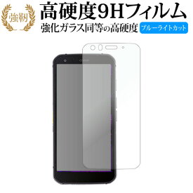 CAT S62 Pro 液晶保護 フィルム 強化ガラス と 同等の 高硬度9H ブルーライトカット クリア光沢タイプ 改訂版 有償交換保証付き