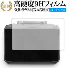 DJI RC Pro 2 液晶保護 フィルム 強化ガラス と 同等の 高硬度9H ブルーライトカット クリア光沢タイプ 改訂版 メール便送料無料 互換品 有償交換保証付き
