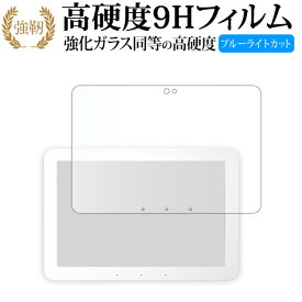 Amazon Echo Hub ( 2024年2月発売モデル ) 液晶保護 フィルム 強化ガラス と 同等の 高硬度9H ブルーライトカット クリア光沢タイプ 改訂版 有償交換保証付き 互換品
