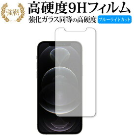 Apple iPhone12 pro 専用 強化ガラス と 同等の 高硬度9H ブルーライトカット クリア光沢 改訂版 保護フィルム 有償交換保証付き