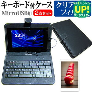 SONY Xperia Z2 Tablet SGP512JP/B[10.1C`] wh~ NA tیtB L[{[h@\tP[X MicroUSBp ݊i