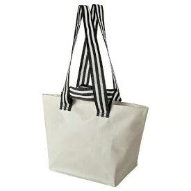 IKEA/イケア　GORSNYGG　ヨールスニグ　キャリーバッグ　S　ライトベージュ　22x22x15 cm/7L　ショッピングバッグ　エコバッグ　メール便送料無料　ポイント消化　10604518