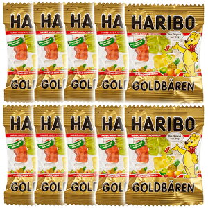 �n���{�[�~�j�S�[���h�x�A�@HARIBO �@10�@�O�~�@�|�C���g�����@���������@�������@�o������@�R�X�g�R