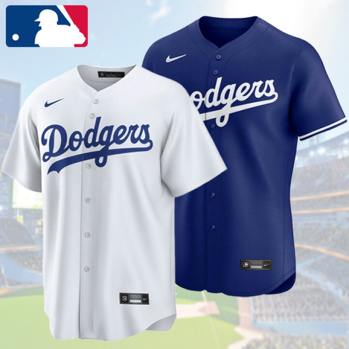 楽天市場】MLB ドジャース レプリカユニフォーム＜ホワイト ブルー 