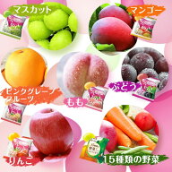 国産果汁蒟蒻ゼリー7種 計12袋セット【はぴねすくらぶラジオショッピング】