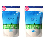 ニッピ　あしたも走ろっ。　2袋セット足腰・皮膚・毛並み・愛犬の健康維持に　想いのコラーゲン （牛由来…