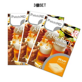 【タイムセール】【3個セット】Patch MD パッチMD 貼るアフターパーティ　ハングオーバー 日本仕様