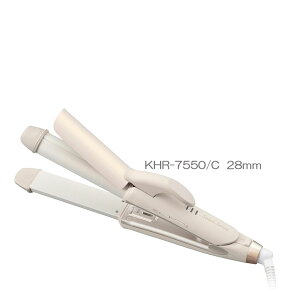 KOIZUMI Salon Sense �w�A�A�C���� 2WAY �X�g���[�g & �J�[�� 30mm 28mm �~�X�g�x�[�W�� KHR-7540/C 30mm / KHR-7550/C 28mm