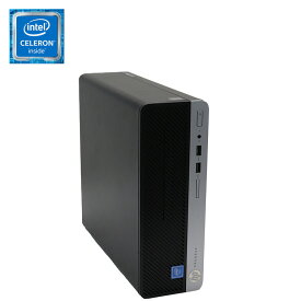 OSなし 動作確認済【中古】HP ProDesk 400 G4 SFF Celeron G3930 2.90GHz メモリ4GB HDD500GB DVDマルチドライブ DisplayPort 中古 パソコン 中古 デスクトップパソコン 送料無料