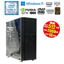 楽天市場】ゲーミングpc gtx1060の通販