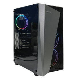 あす楽【新品ケース】セット 光る 中古 ZALMAN ゲーミングPC Windows10 Core i7 4世代 メモリ16GB 新品SSD500GB HDD1TB RTX2060 グレー ブラック ホワイト HDMI DisplayPort 初期設定済 90日保証 22inchワイド~ ゲーミングキーボード・マウス付