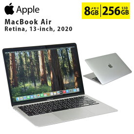 中古 MacBook Air 2020年モデル 13.3インチ A2179 Intel Core i3 メモリ8GB SSD256GB シルバー macOS Sequoia 動作確認済 すぐ使える 90日保証 送料無料