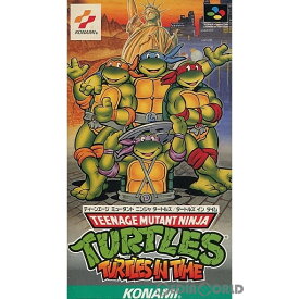 【中古】【箱説明書なし】[SFC]ティーンエイジ ミュータント ニンジャ タートルズ タートルズ イン タイム(TEENAGE MUTANT NINJA TURTLES TURTLES IN TIME/T.M.N.T)(19920724)